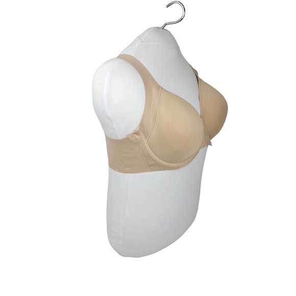 Bali One Smooth Underwire Bra U Posture Boost 40C EverSmooth Back DF3450 Beige - Picture 4 of 10